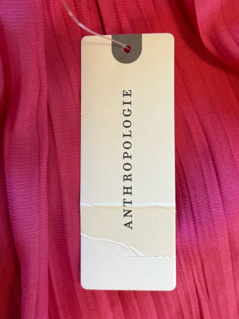 NWT By Anthropologie Split-Neck Babydoll Blouse sz L - Picture 6 of 9